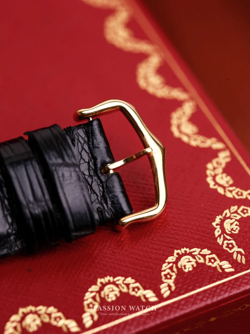 Khóa Đồng Hồ Cartier Ronde Solo W6700455 Custom Diamonds