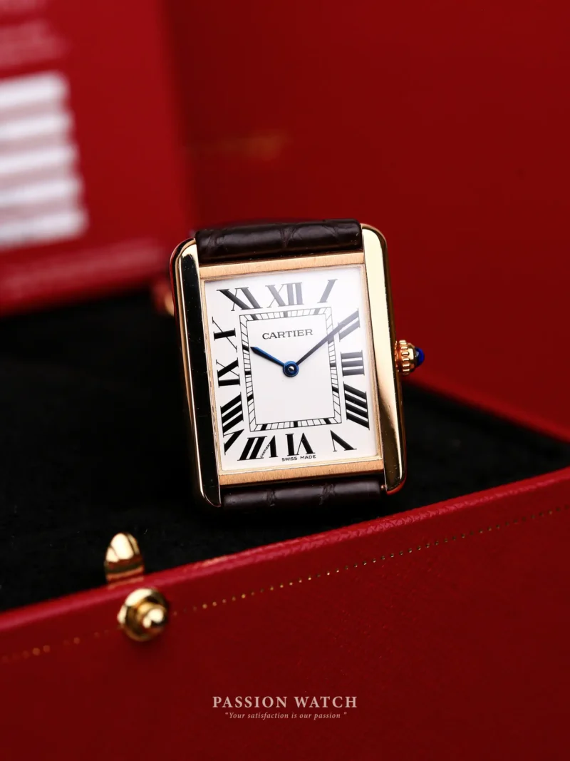 Cartier Tank Solo W5200025 Vàng Hồng 18kt Fullset 2019