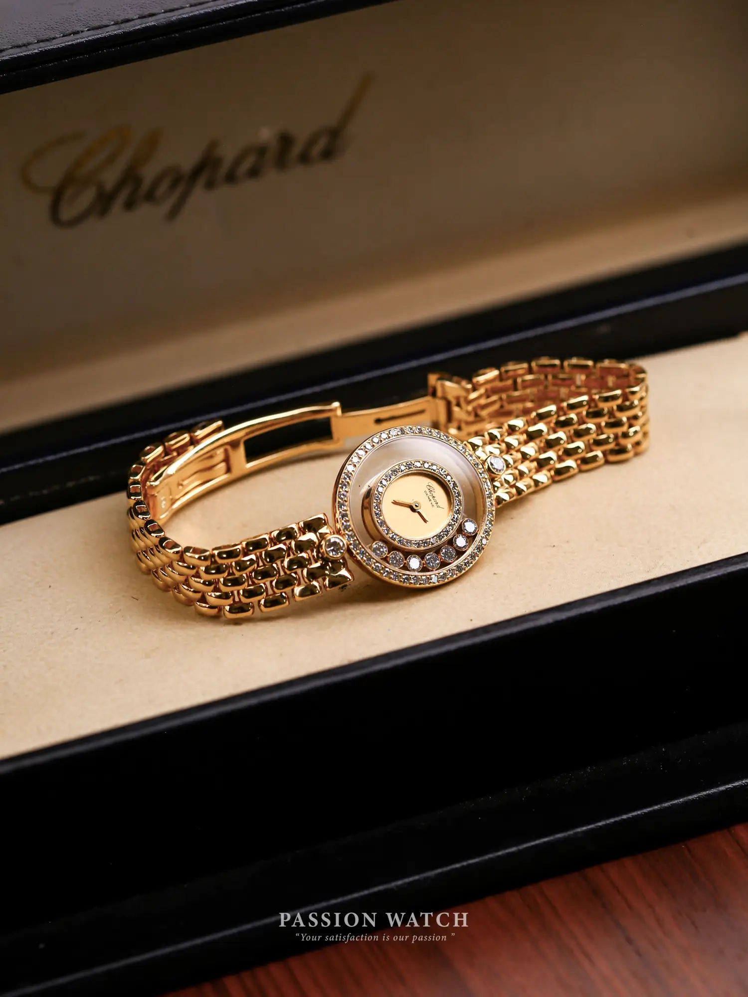 Đồng Hồ Chopard Happy Diamonds 5199 2 Chopard Happy Diamonds 5199 Vàng khối