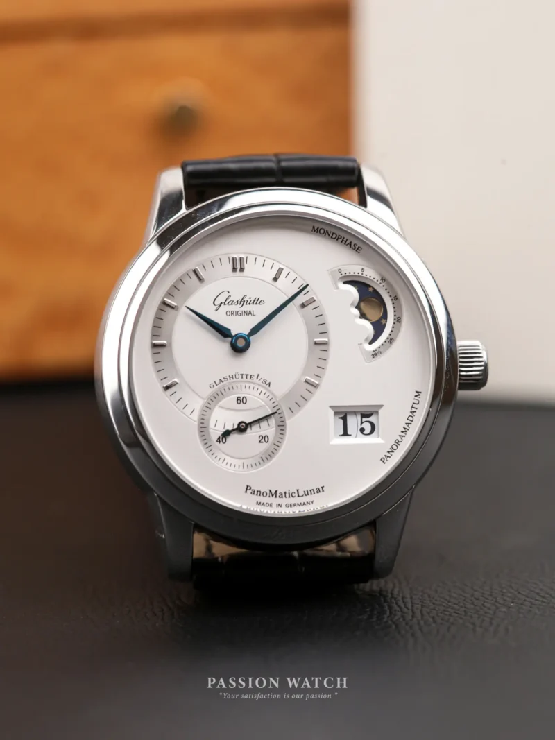 Glashutte Original PanoMaticLunar 90-02-02-02-04 - Lịch Moonphase, Big Date