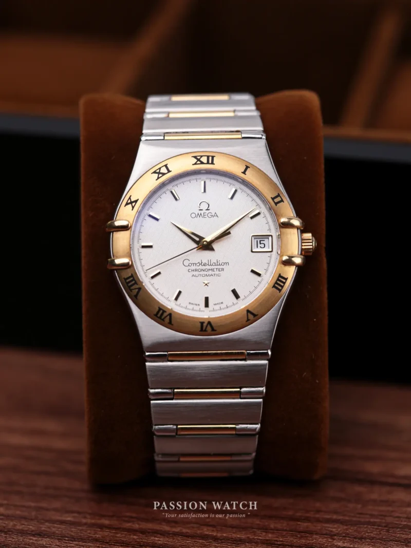 Omega Constellation 1202.30.00 Size 35.5mm Demi Thép vàng 18kt