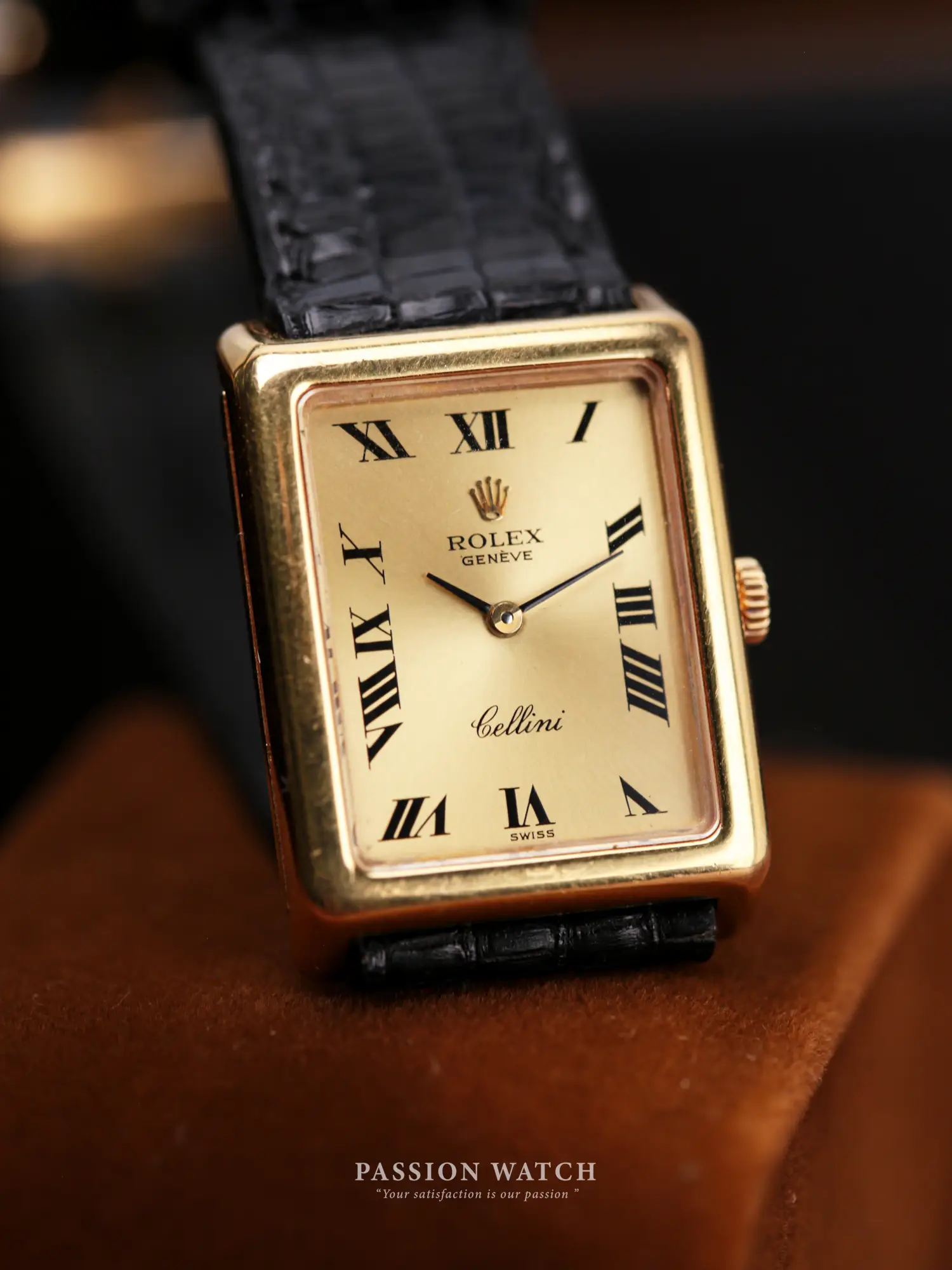 Đồng Hồ Rolex Cellini 4103 Rectangle YG Champagne Roman Dial 4 rolex cellini 4103 rectangle yg champagne roman dial 13