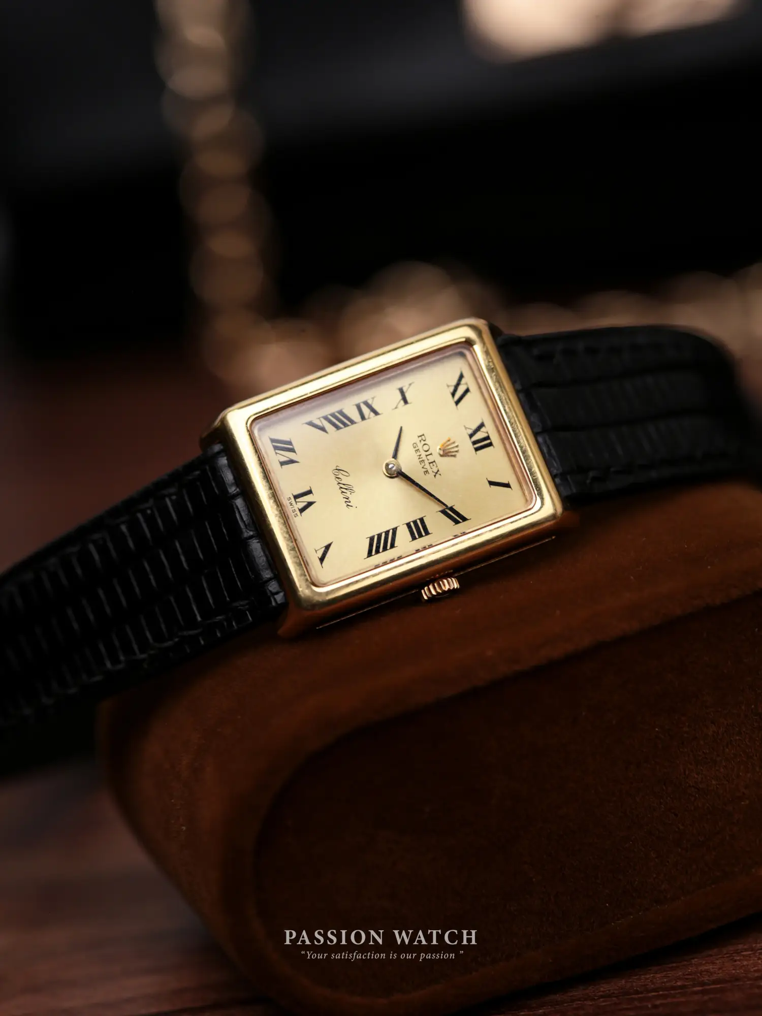 Đồng Hồ Rolex Cellini 4103 Rectangle YG Champagne Roman Dial 2 rolex cellini 4103 rectangle yg champagne roman dial 2