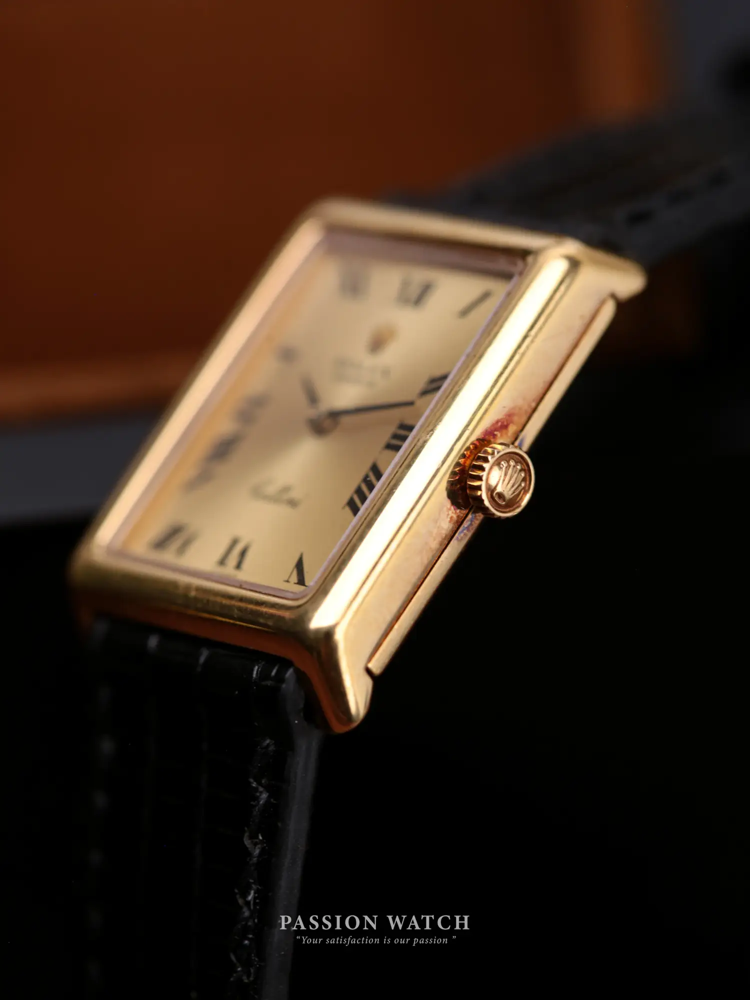 Đồng Hồ Rolex Cellini 4103 Rectangle YG Champagne Roman Dial 5 rolex cellini 4103 rectangle yg champagne roman dial 9
