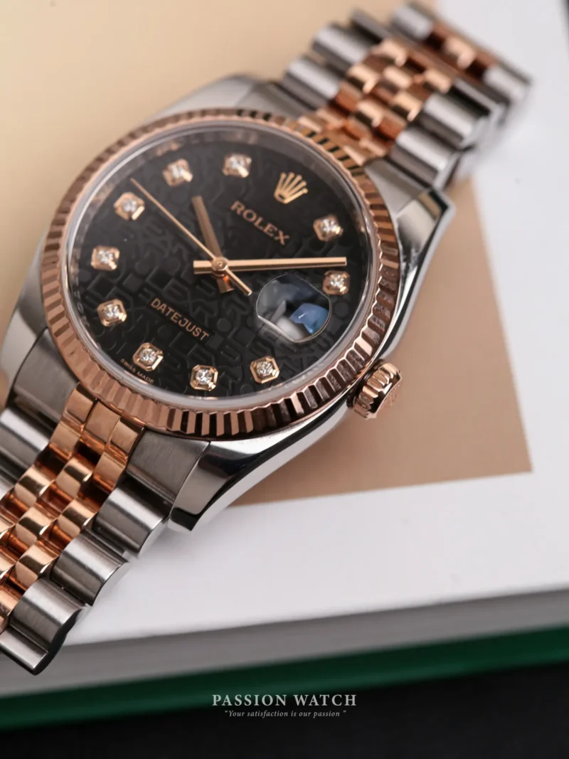 Đồng Hồ Rolex Datejust 36 116231 Mặt Số Vi Tính Đen 15 rolex datejust 36 116231 mat so vi tinh den 4
