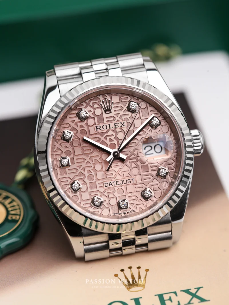 rolex datejust 36 126234 mat so vi tinh hong coc kim cuong 7