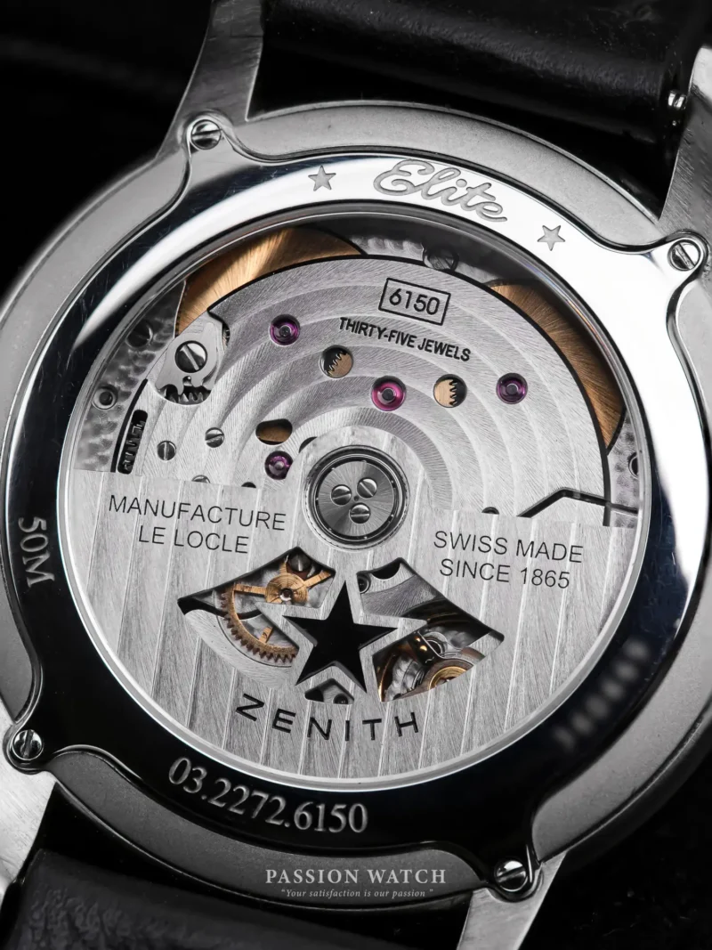 Đồng Hồ Zenith Elite 6150 Blue Dial 03.2272.6150/51.C700 24 dong ho zenith elite 6150 blue dial 03 2272 6150 51 c700 12