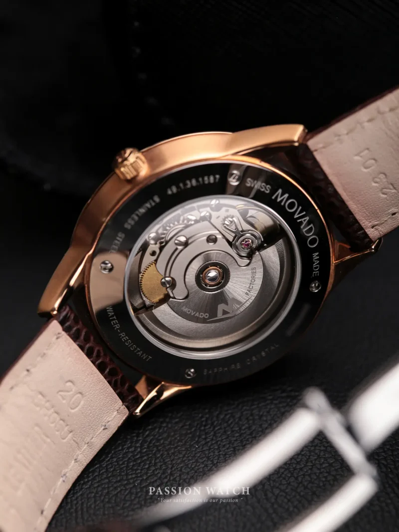 dong ho movado 1881 automatic 0607617 8