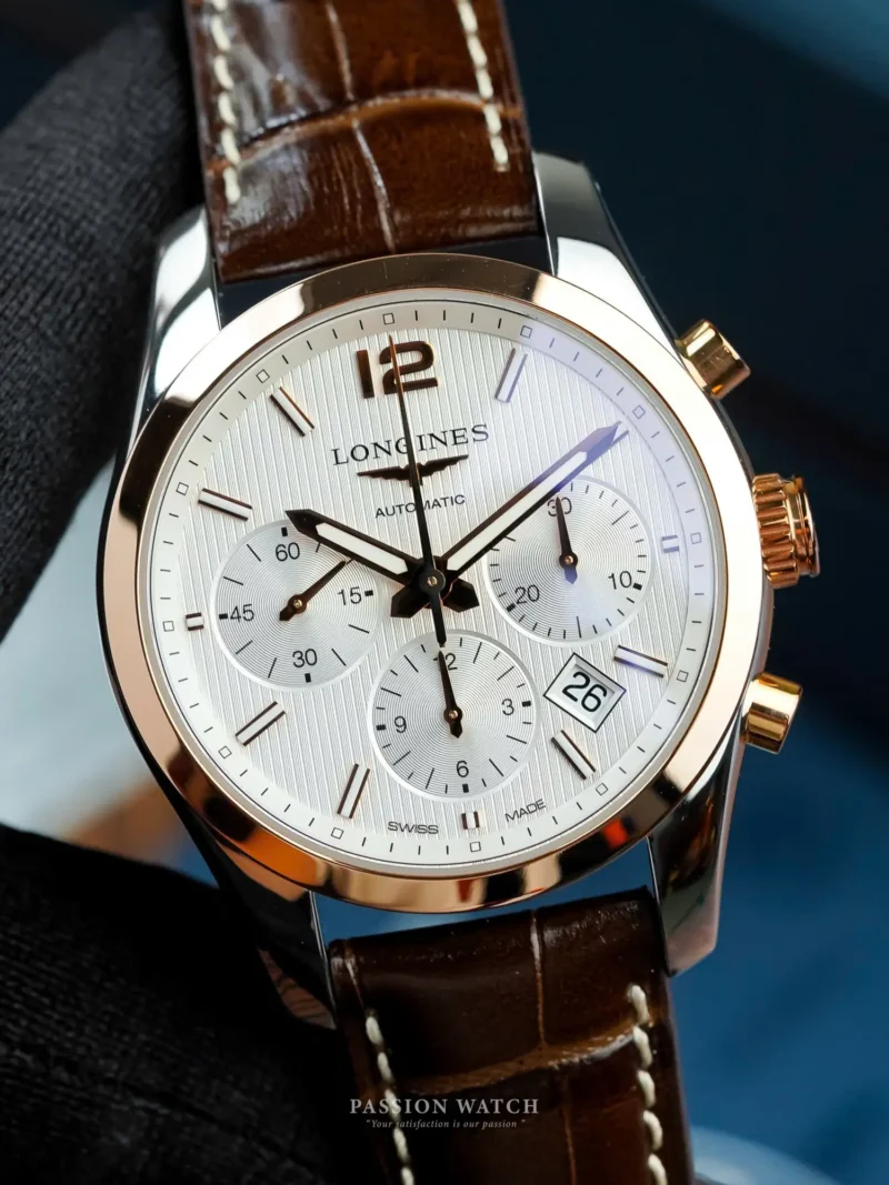 Đồng Hồ Longines Conquest Classic Chronograph L2.786.5.76.3 (L27865763) - Used, Fullbox