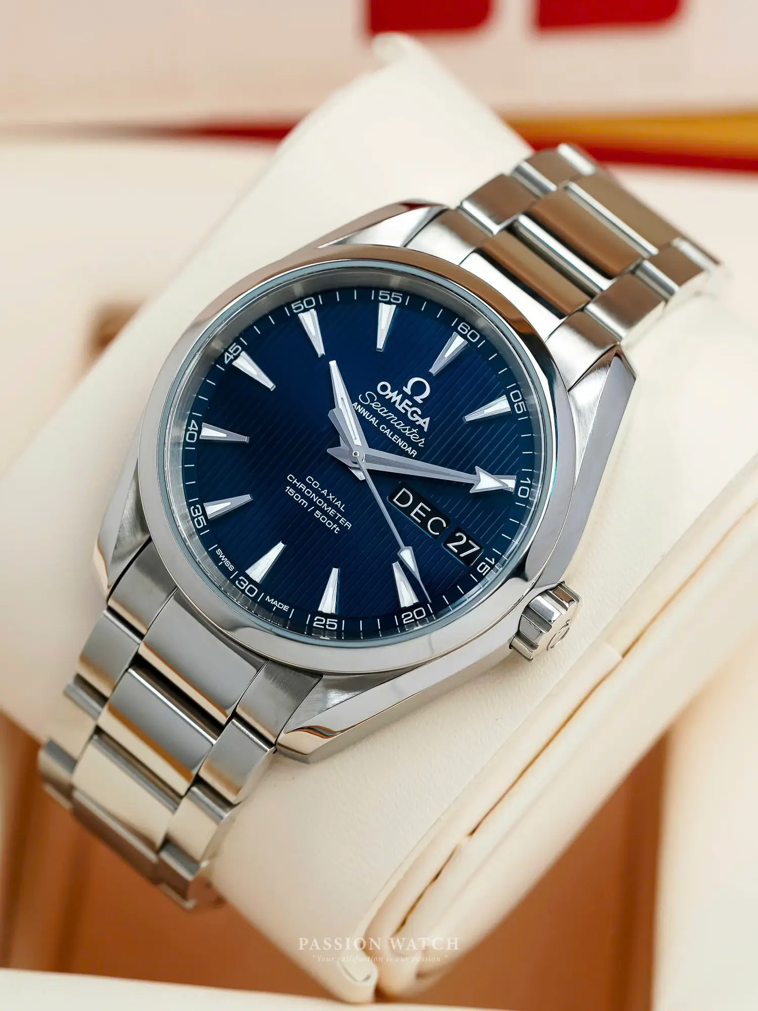 Đồng Hồ Omega Aqua Terra Annual Calendar Co‑Axial 231.10.39.22.03.001 (23110392203001) 5 dong ho omega aqua terra annual calendar co axial 231 10 39 22 03 001 4