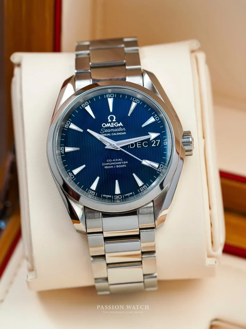 Đồng Hồ Omega Aqua Terra Annual Calendar Co‑Axial 231.10.39.22.03.001 (23110392203001) 16 dong ho omega aqua terra annual calendar co axial 231 10 39 22 03 001 5