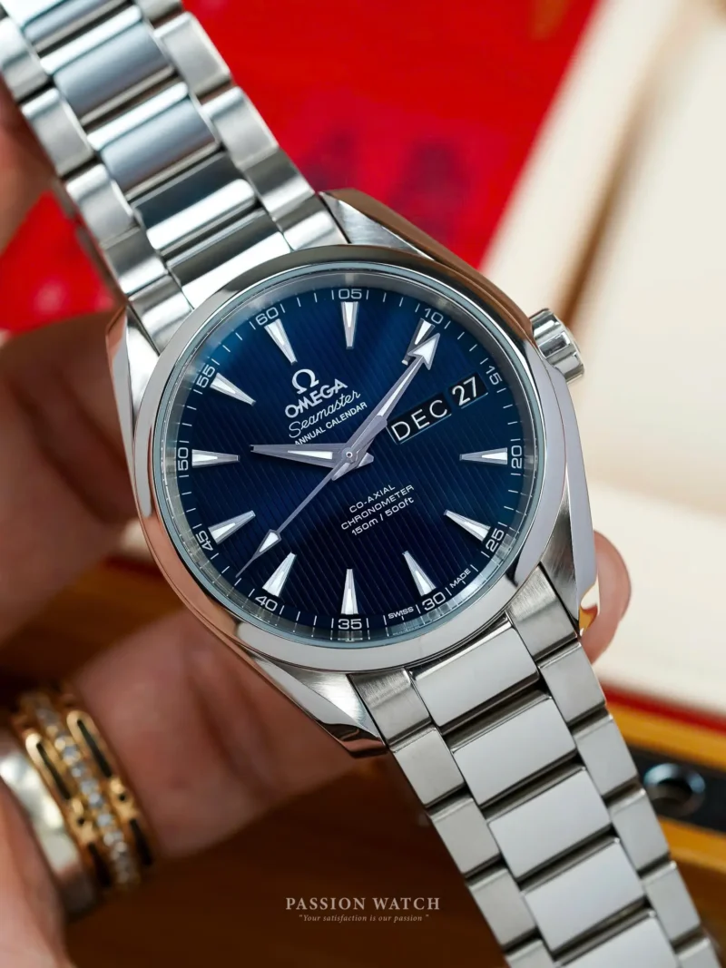 Đồng Hồ Omega Aqua Terra Annual Calendar Co‑Axial 231.10.39.22.03.001 (23110392203001) 17 dong ho omega aqua terra annual calendar co axial 231 10 39 22 03 001 6
