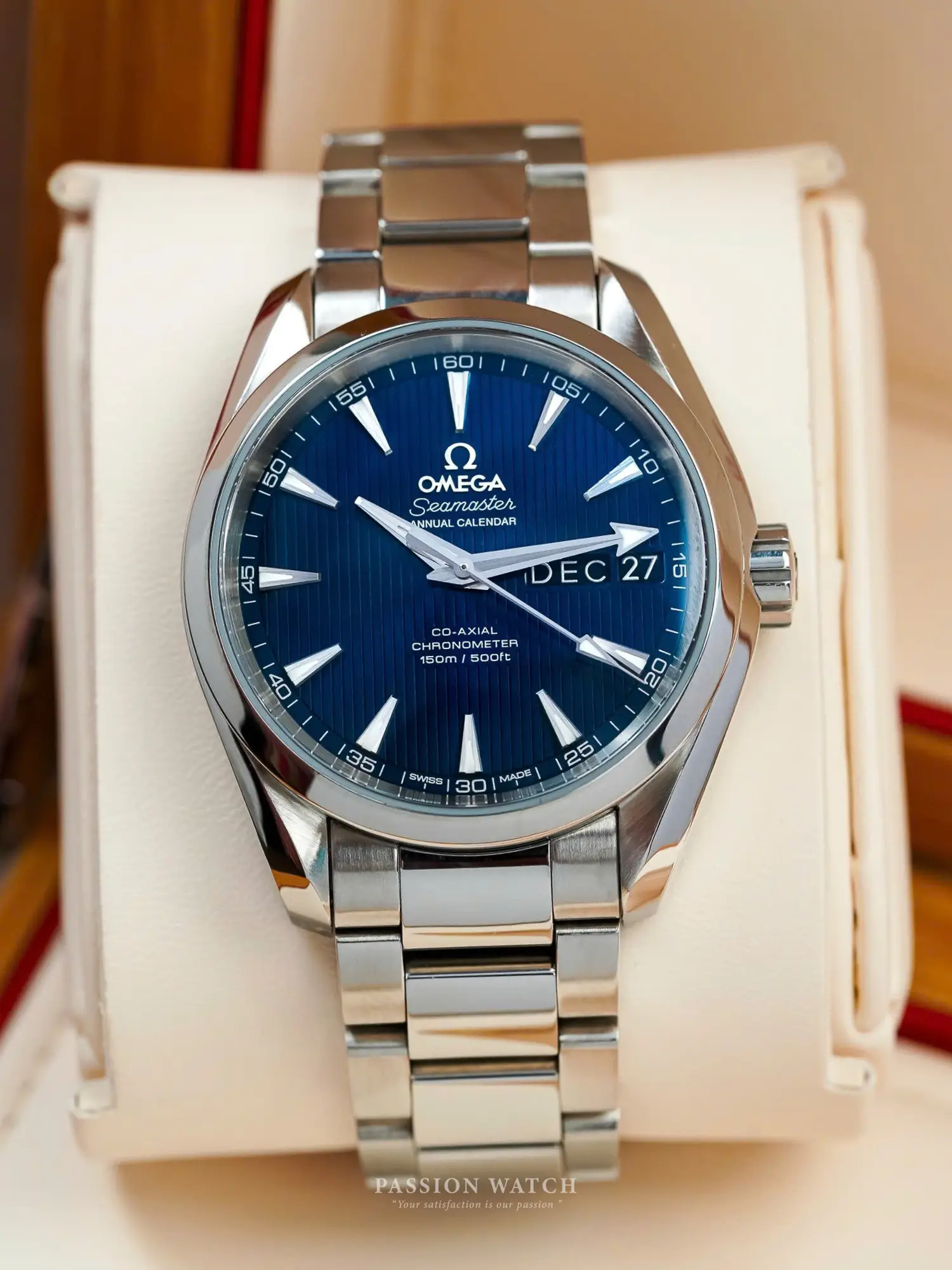 Đồng Hồ Omega Aqua Terra Annual Calendar Co‑Axial 231.10.39.22.03.001 (23110392203001) 1 Đồng Hồ Omega Aqua Terra Annual Calendar Co‑Axial 231.10.39.22.03.001 (23110392203001) - Like New, Fullbox, Thẻ