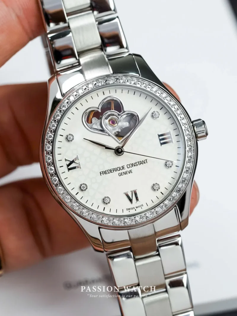 Đồng Hồ Frederique Constant Double Heart Beat FC-310WDHB3BD6B - Used, Fullbox