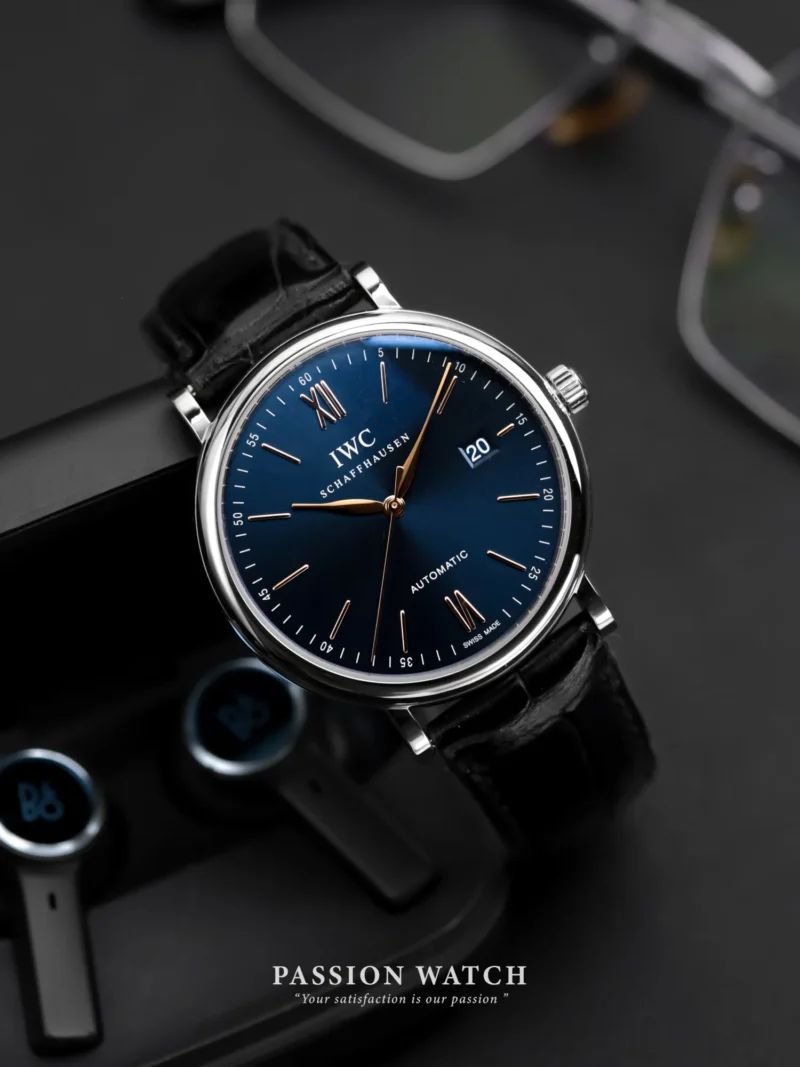 Đồng Hồ IWC Portofino IW356523 mặt số xanh dương độc đáo
