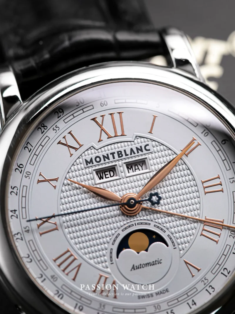 Đồng Hồ Montblanc Star Quantieme Complet “Carpe Diem” 113691 16 Đồng Hồ Montblanc Star Quantieme Complet “Carpe Diem” Special Edition 113691 ô lịch ngày và thứ góc 12h