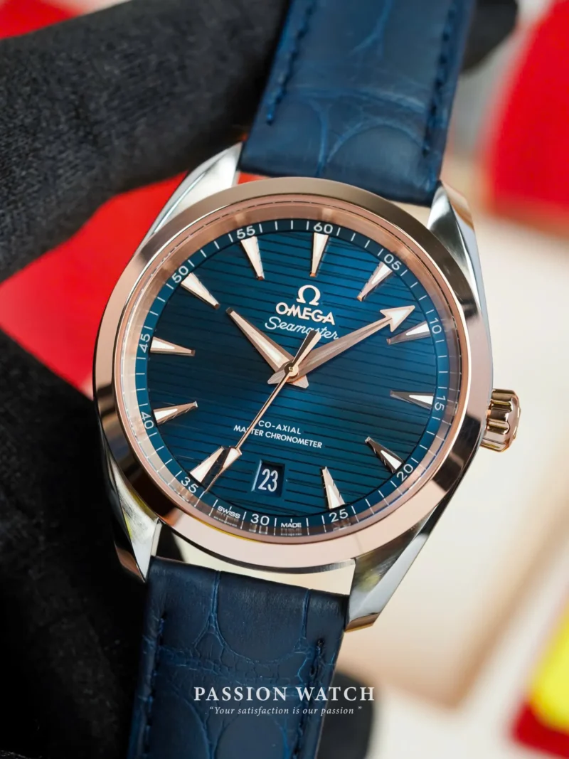 Đồng Hồ Omega Seamaster Aqua Terra 220.23.38.20.03.001 ( 22023382003001 ) niềng vàng 18k
