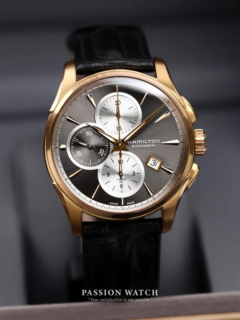 Đồng Hồ Hamilton Jazzmaster Chronograph H32546781 - Like New, Fullbox