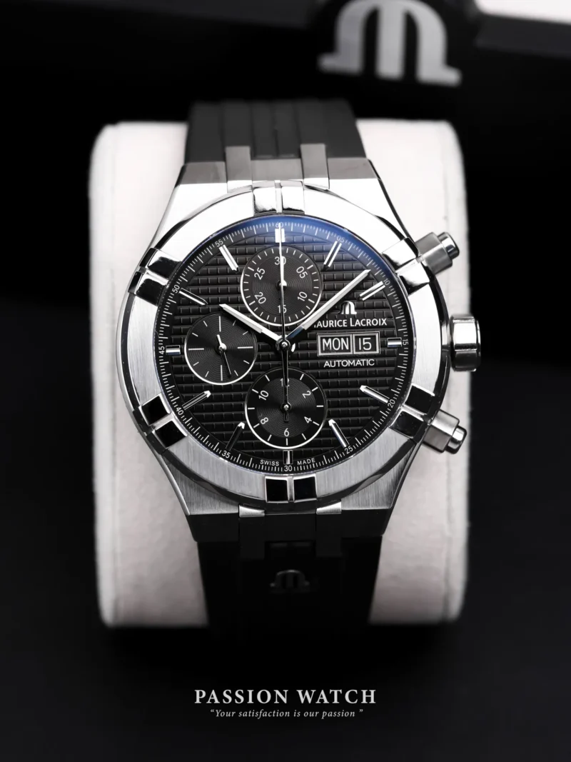 Đồng Hồ Maurice Lacroix Aikon Chronograph AI6038-SS000-330-2 - Used, Fullbox