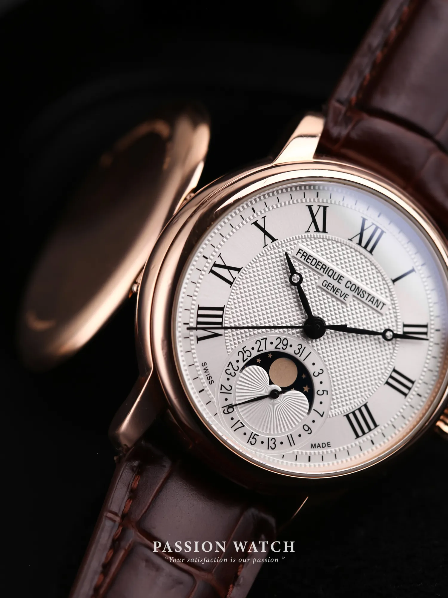 Đồng Hồ Frederique Constant FC-715MC4H4 Classics Moonphase 7 dong ho frederique constant fc 715mc4h4 classics moonphase 7