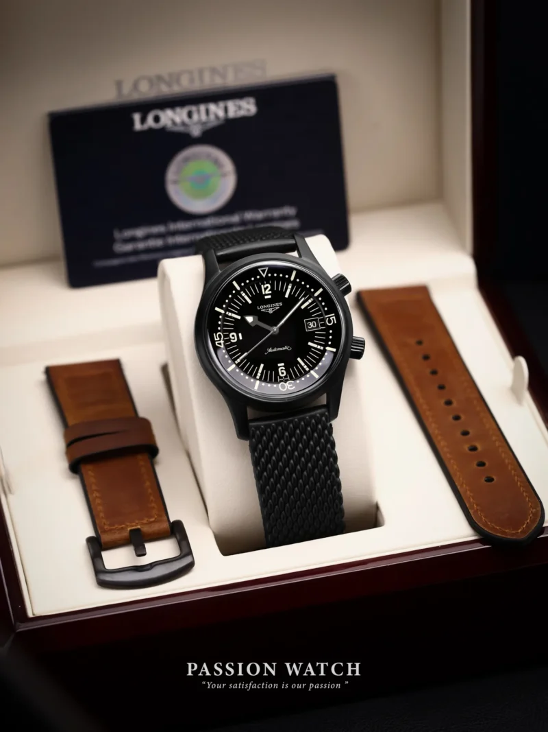 dong ho longines legend diver l3 774 2 50 9 17