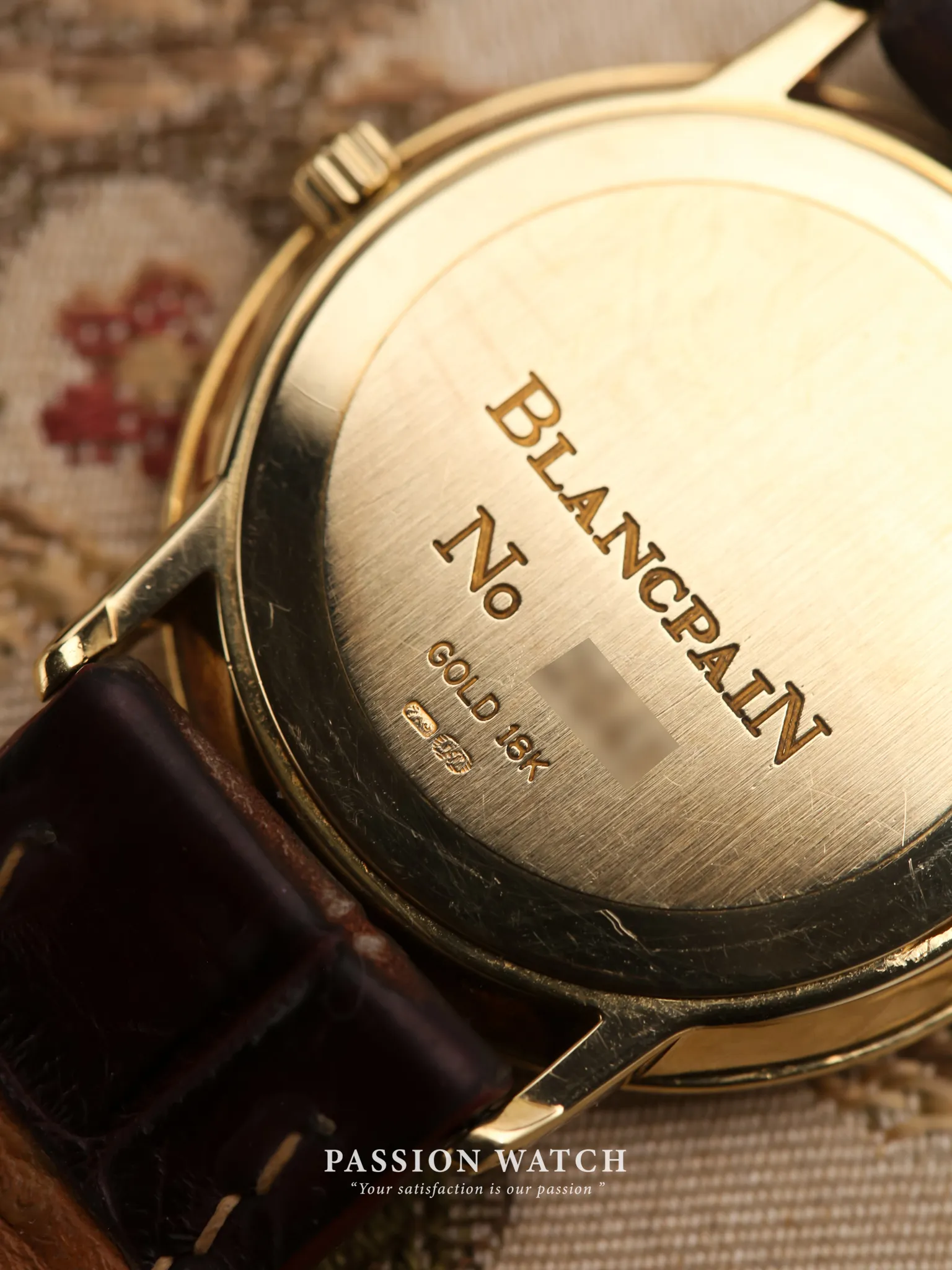 Đồng Hồ Blancpain Villeret 1151-1418-55 18K Gold 9 dong ho blancpain villeret 1151 1418 55 18k gold 9
