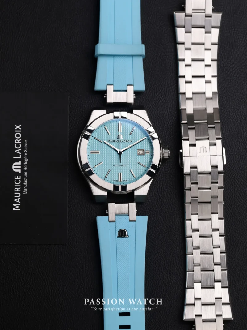 Đồng Hồ Maurice Lacroix Aikon Limited Summer Edition AI6008-SS00F-431-C 27 dong ho maurice lacroix aikon limited summer edition ai6008 ss00f 431 c 11
