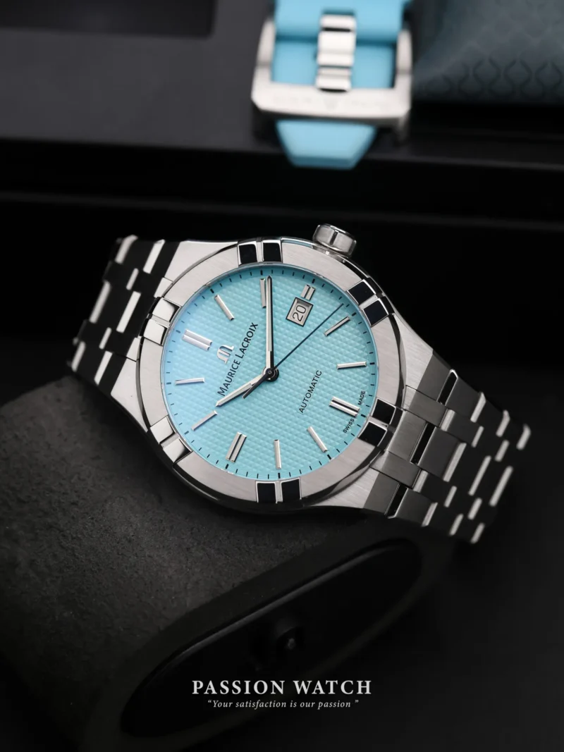 Đồng Hồ Maurice Lacroix Aikon Limited Summer Edition AI6008-SS00F-431-C 20 dong ho maurice lacroix aikon limited summer edition ai6008 ss00f 431 c 4